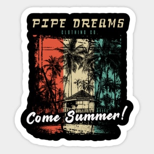 Come Summer Sticker